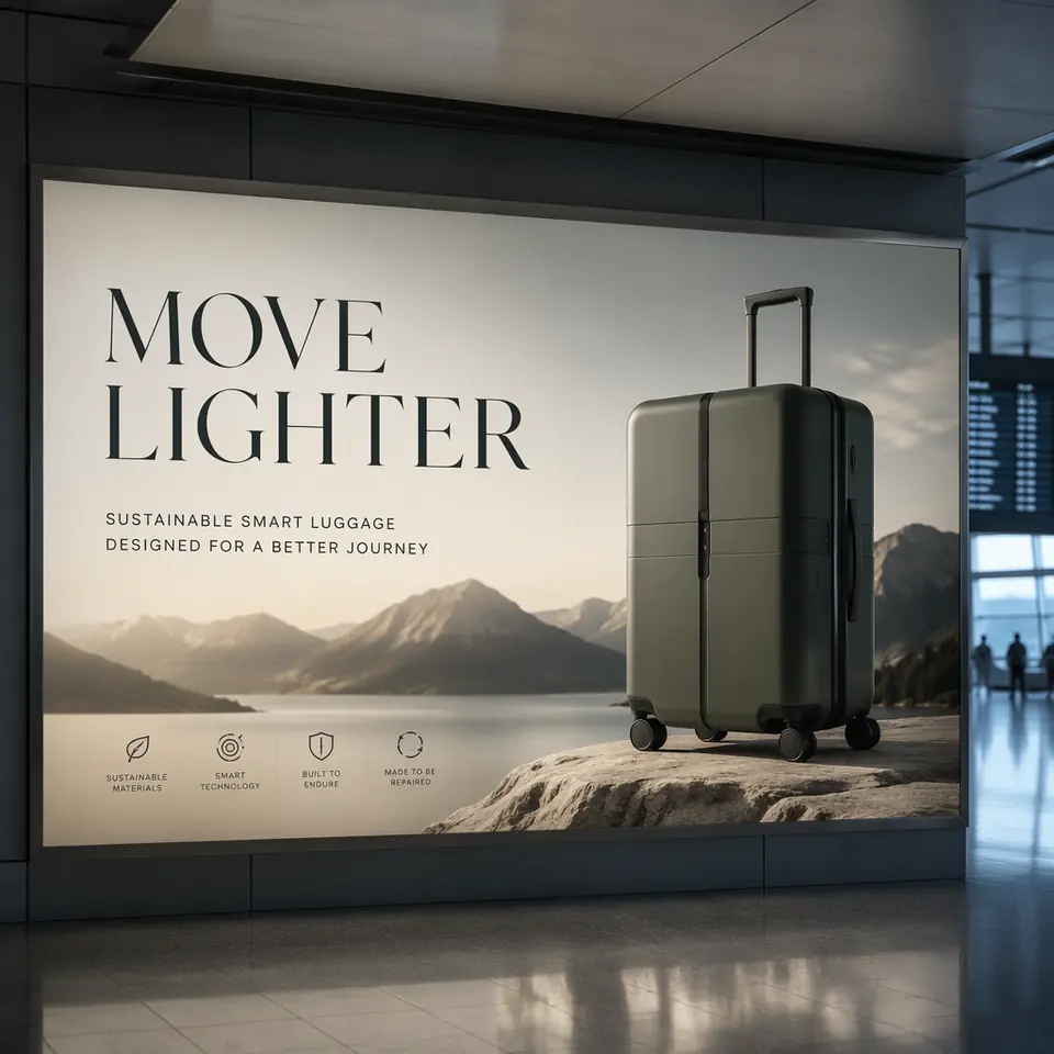 GPT Image 2 generated fictional premium brand billboard campaign