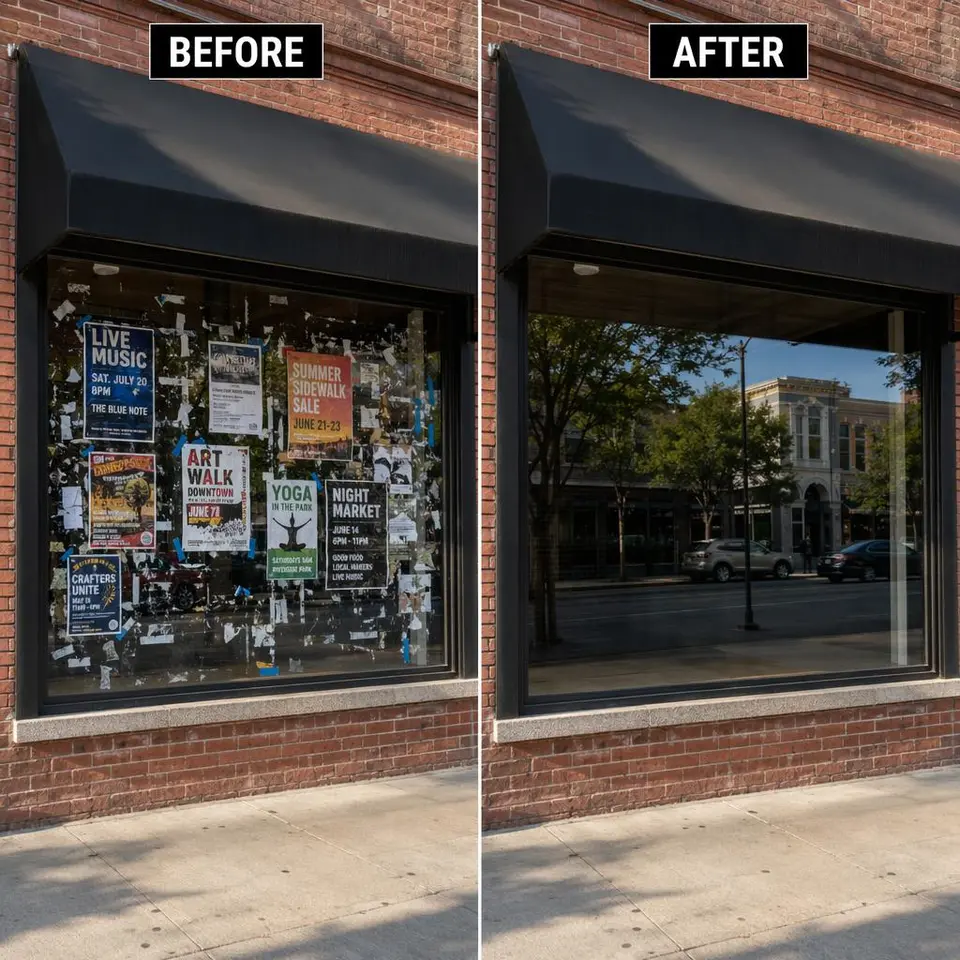 GPT Image 2 controlled cleanup storefront example