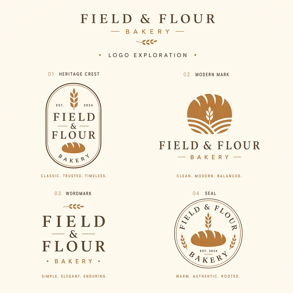 GPT Image 2 logo exploration board example