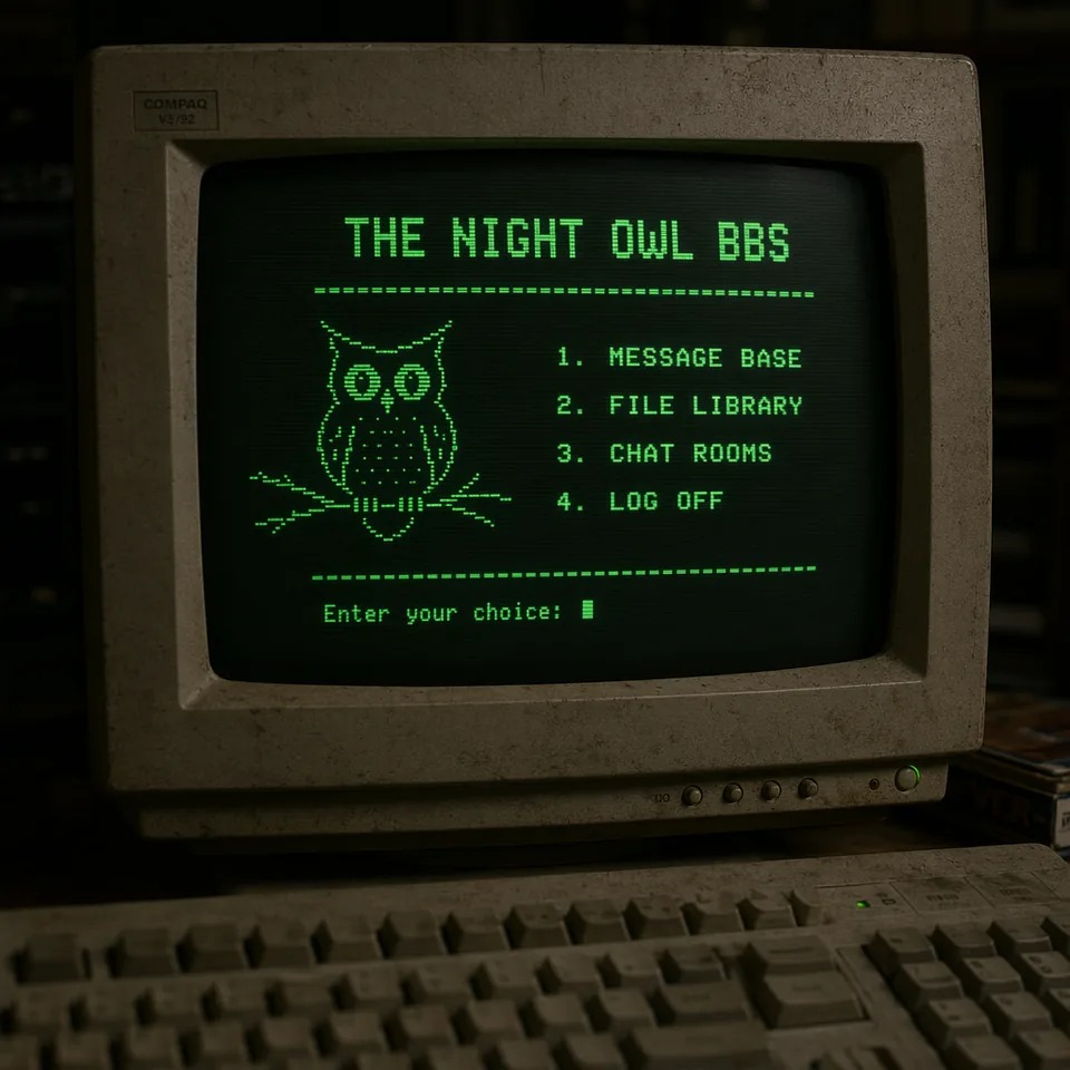 GPT Image 2 retro CRT terminal screen example